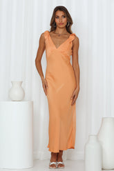 Spark It Maxi Dress Orange